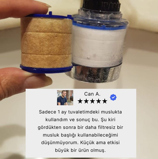 1 Adet Çok Katmanlı Musluk Filtresi