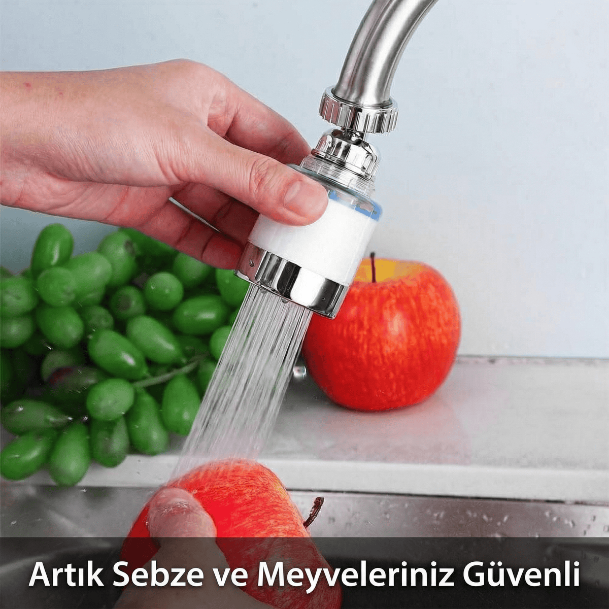 3 Adet 12 Katmanlı Musluk Filtresi - Waterfall