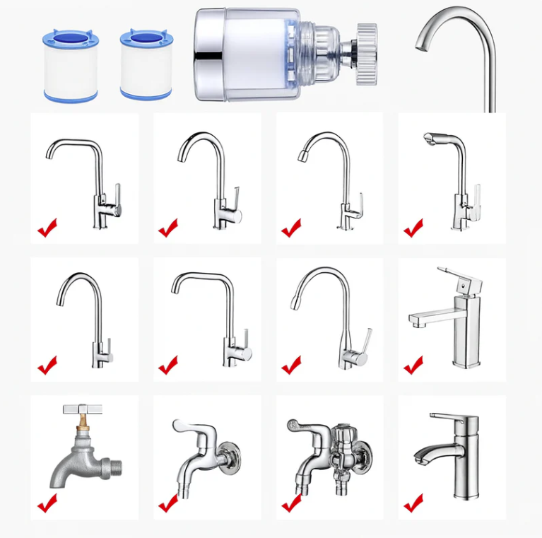 Waterfall™ Filtreli Musluk Başlığı