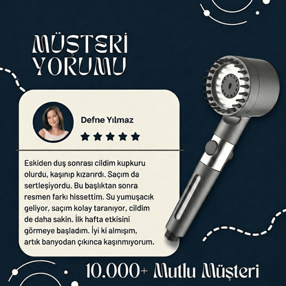 Waterfall™ Filtreli Duş Başlığı - Waterfall